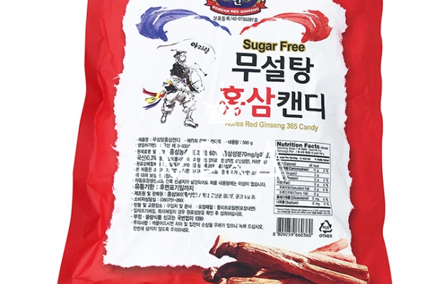 Kẹo hồng sâm không đường sugar free 365 candy