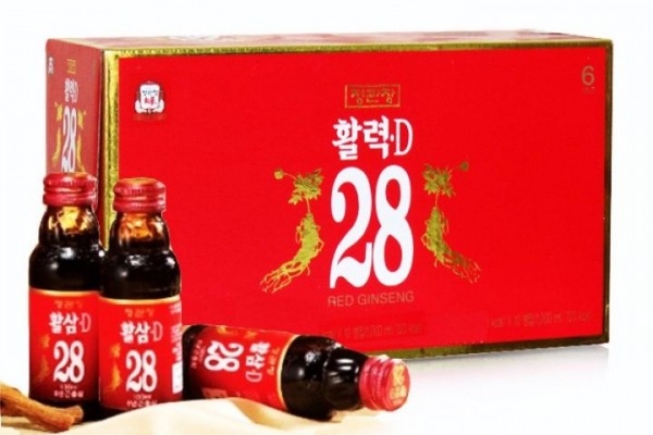 Nước Tăng Lực Hồng Sâm Hàn Quốc 28D 100ml