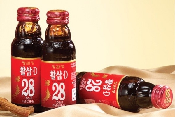 Nước Tăng Lực Hồng Sâm Hàn Quốc 28D 100ml