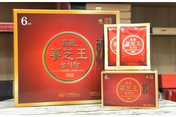 Nước Hồng Sâm Linh Chi KGS Cao Cấp (60 Gói)