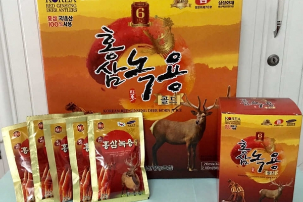 Nước Uống Lộc Nhung Hồng Sâm Hàn Quốc