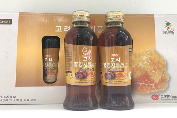 Nước Linh Chi Mật Ong KGS 120ml x 10 Chai