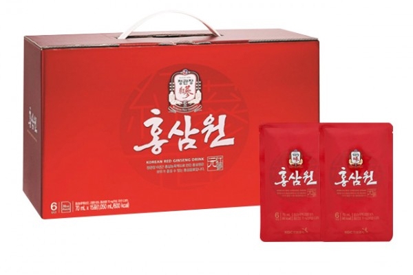 Nước Uống Tăng Lực Hồng Sâm KRG Won – KGC (70 Ml x 15 Gói)