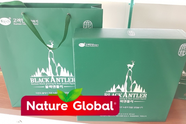 Chiết Xuất Hắc Sâm Nhung Hươu KGS 70ml x 30 Gói Black Antler