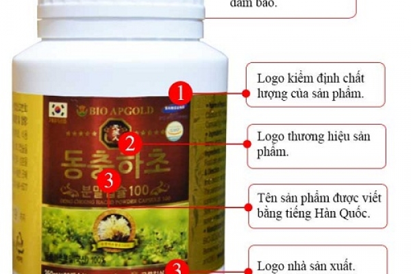 Viên Đông Trùng Hạ Thảo Hàn Quốc