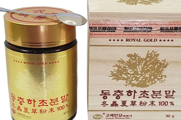 Bột Đông Trùng Hạ Thảo KGS Hàn Quốc 90g x 2