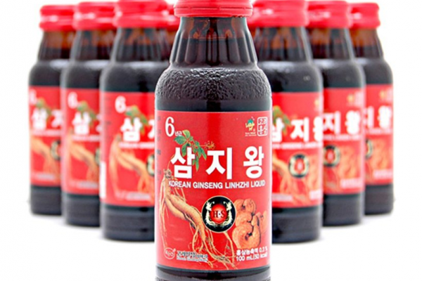 Nước Uống Hồng Sâm Linh Chi Hàn Quốc 100ml x 10 chai
