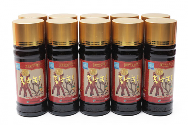 Nước Hồng Sâm Nhung Hươu Hàn Quốc Wongi Red Ginseng 10ml x 10 Lọ