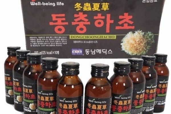 Nước Đông Trùng Hạ Thảo Hàn Quốc Dạng Chai