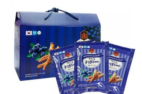 Nước Hồng Sâm Việt Quất Nonghyup 70ml x 20 gói