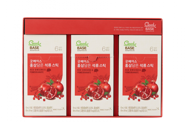 Nước Hồng Sâm KGC Good Base Lựu Đỏ 10ml x 30 Gói