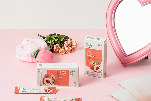 Nước Hồng Sâm KGC Goodbase Đào 10ml x 30 gói