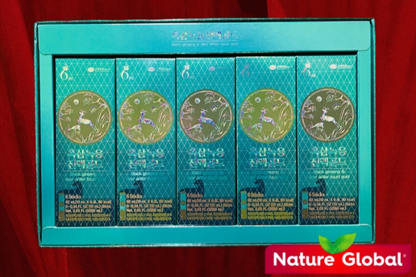 Chiết Xuất Hắc Sâm Nhung Hươu KGS Gold 10ml x 30 gói
