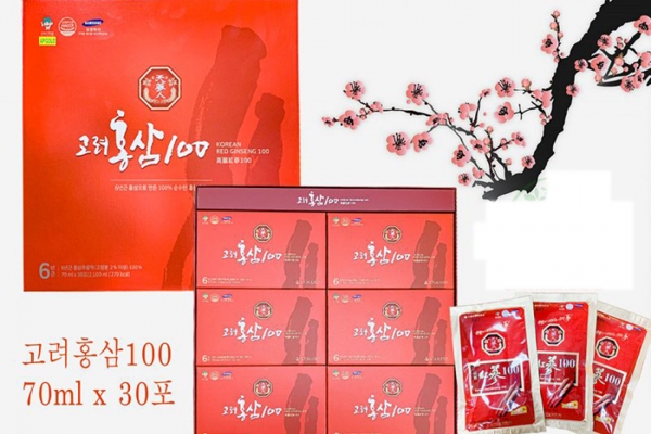Tinh Chất Hồng Sâm 100% 30 Gói Korean Red Ginseng 100 BIO-SCIENCE
