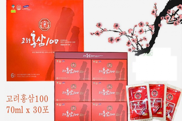 Tinh Chất Hồng Sâm 100% 30 Gói Korean Red Ginseng 100 BIO-SCIENCE