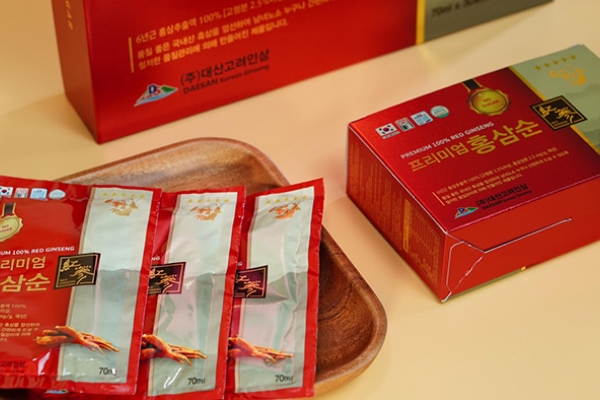 Nước Hồng Sâm Không Đường Daesan 70ml x 30 Gói