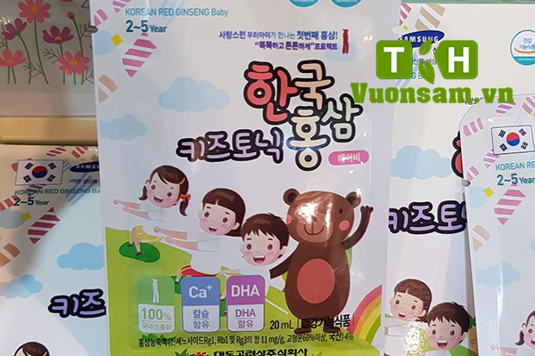 Hồng Sâm Trẻ Em 2 - 5 Tuổi Korean Red Ginseng Baby