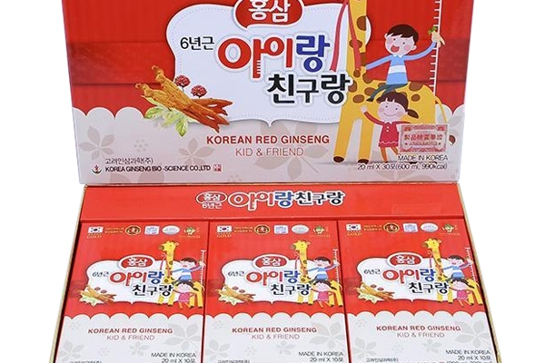 Nước Hồng Sâm Hươu Cao Cổ Cho Bé Bio Hàn Quốc