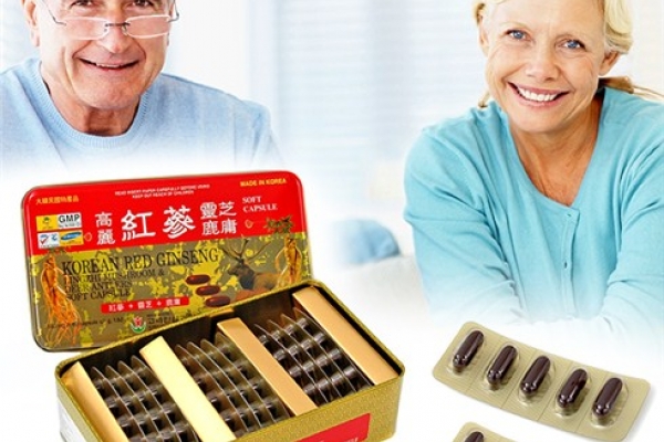 Viên Hồng Sâm Linh Chi Bio 60 Viên Hàn Quốc Bio