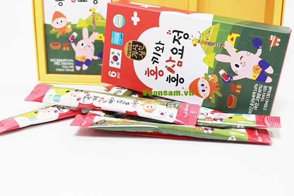 Nước Hồng Sâm Baby HONGKI 15ml x 30 Gói