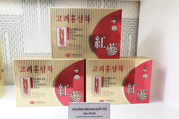 Trà Hồng Sâm Hàn Quốc KGS Loại 3g x 50 Gói