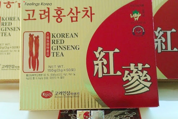 Trà Hồng Sâm Hàn Quốc KGS Loại 3g x 50 Gói