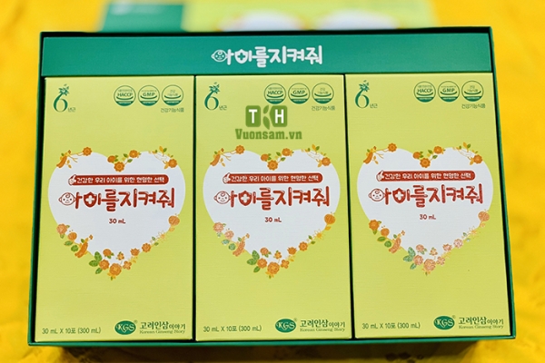 Nước Hồng Sâm Baby KGS 30ml x 30 Gói