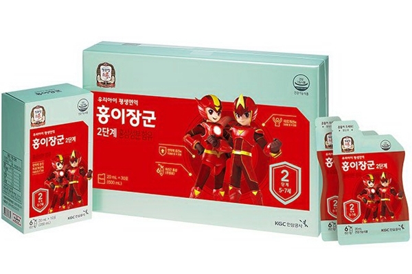 Nước Hồng Sâm Cho Trẻ Em Chính Phủ KGC Kid Tonic 5 - 7 Tuổi 20ml x 30 Gói