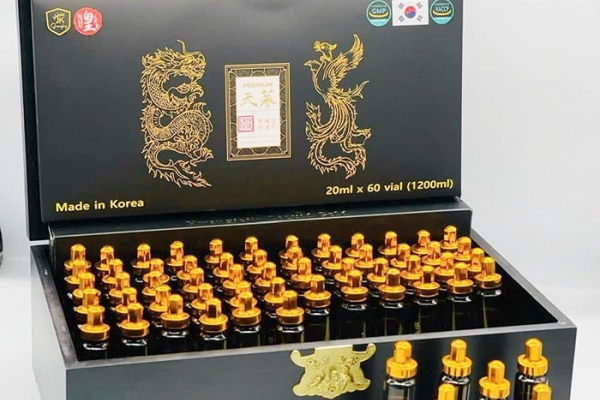  Nước Chiết Xuất Đồng Trùng Hoàng Đế Hwangjejin Liquid Gold 20ml x 60 Ống