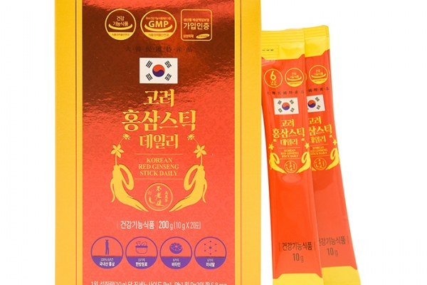 Chiết Xuất Hồng Sâm Daily 10g x 60 Stick Daedong Hàn Quốc