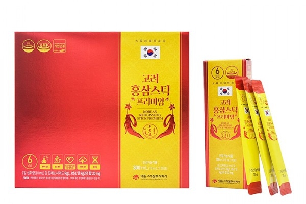 Chiết Xuất Hồng Sâm Cao Cấp 10ml x 30 Stick Daedong Hàn Quốc