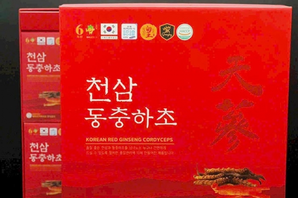  Nước Hồng Sâm Đông Trùng 50ml x 30 Gói