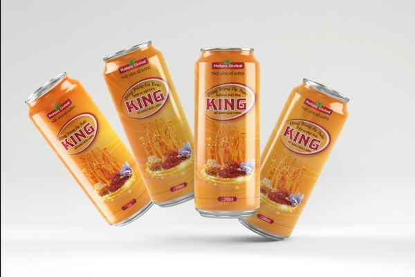 Lốc 6 lon ĐÔNG TRÙNG HẠ THẢO NHỤY HOA NGHỆ TÂY MẬT ONG 